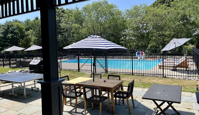 Coastal Farmhouse + Exquisite Property + Oversized Pool + East Matunuck Beach