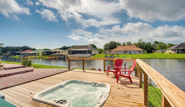 Coastal Gem w/Private Boat Dock in Palm Coast!