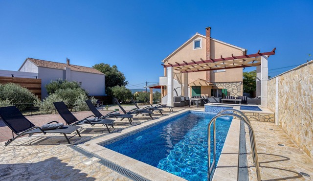 Coastal Paradise Villa with Pool, Sveti Filip i Jakov, Croatia