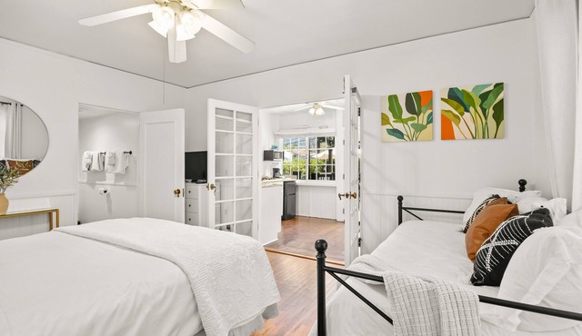 Coastal retreat with patio, sun deck, & kitchenette - 2-minute walk to beach