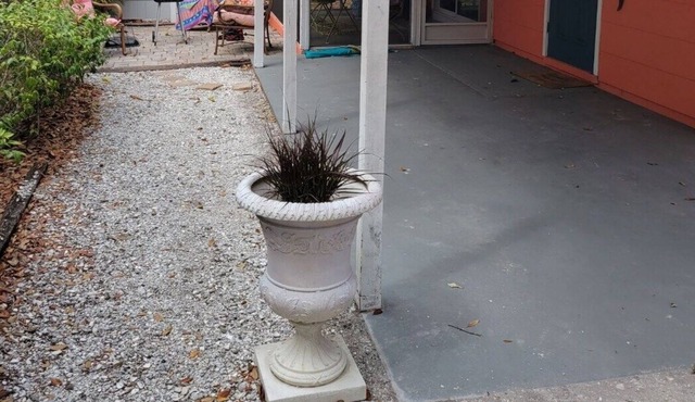 Coastline & relaxation steps away in Crystal Beach. Honeymoon Island 3miles away