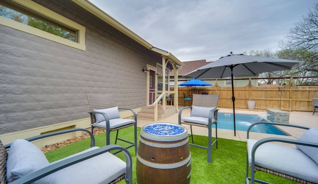 Cocktail Pool! Fredericksburg Bungalow By Main St