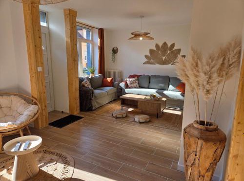 Cocon Bohème Maison 12 pers voir 14 plage 15 min à pied