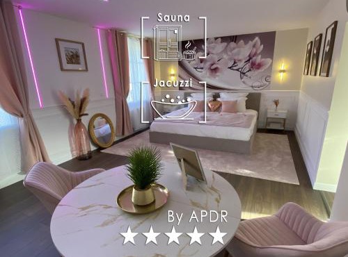 Cocon Diamant - Nuit Romantique - Jacuzzi et Sauna Privatifs-Hyper-Centre