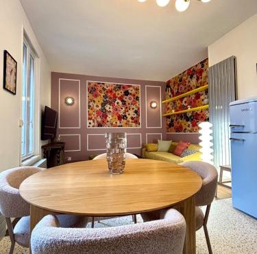 Cocon rétro 2 chambres, 6 personnes, Centre Pont-à-Mousson