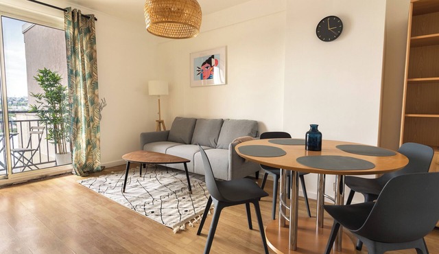 Cocoon 2 chambres Bourg la reine Parking terrasse - Civil lease