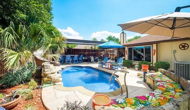 "Cocos" Pool Water Slide Game Room Piano