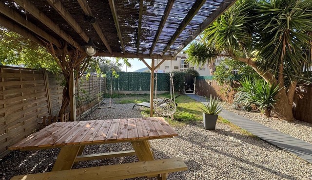 Cœur de Sagone - 8Prs - T3 de 83m2 + 100m2 de jardin - 3min walk to the beach !