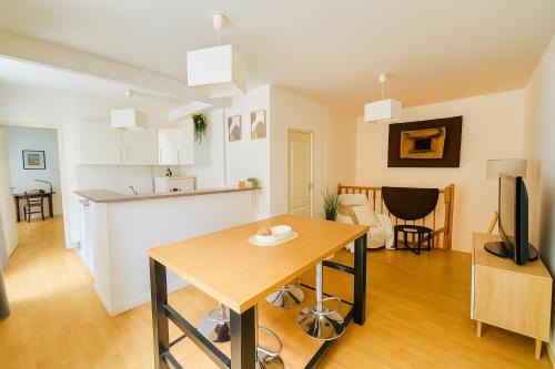 Coeur de ville - Spacieux 2 chambres