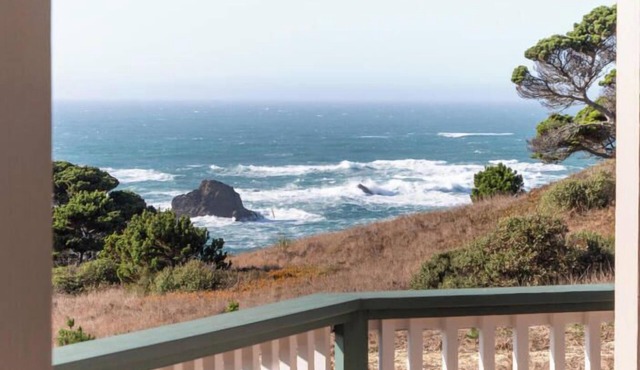 Colby Reef an Ocean View Home near Van Damme State Park & Beach, Sleeps 10