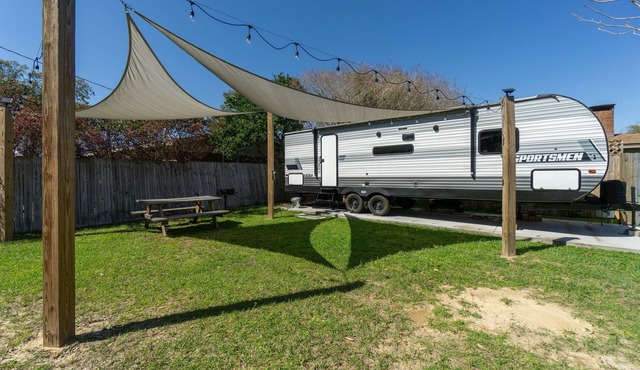 Coleman Camper Backyard Oasis-Beaches-shopping-dining