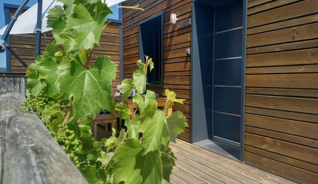 Collonges, eco-container PMR with air conditioning and private parking