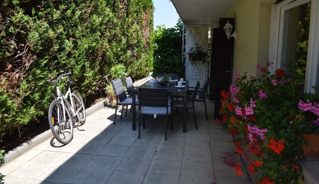 Colmar small garden of the semm 6 to 10 people, parking 4 private cars and iron