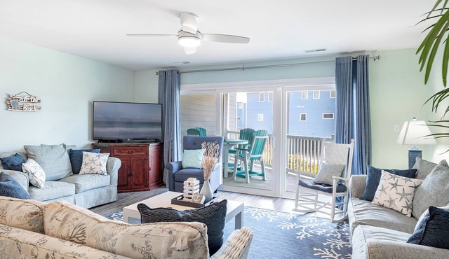 Colony By the Sea 106, Oceanside Condo in Salter Path NC