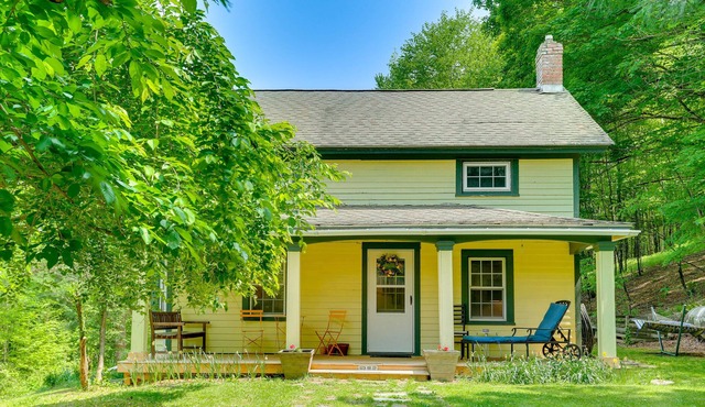 Colorful Milanville Home w/ Backyard!