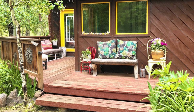 Colorful Mountain Cabin