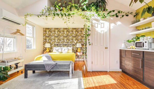 Colorful private guesthouse in charming Richmond with Parking