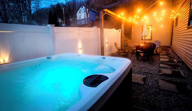 Colrain Spring into Adventure HotTub AirHockey Firepit