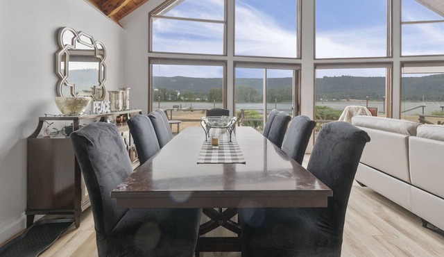 Columbia River Waterfront Home with Dock -- 90 Minutes From Portland