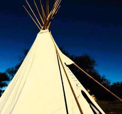 Comanche Teepee at Nomad Landing