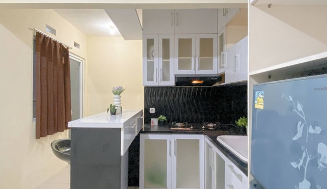 Combined 1Br With Extra Room Apartment At Green Pramuka City