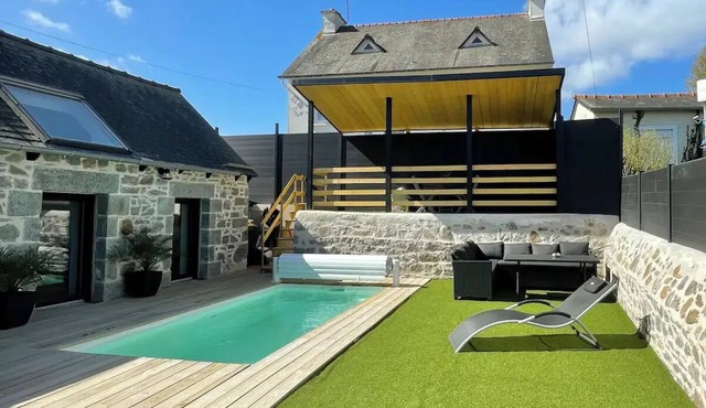 Come and discover our renovated fisherman's cottage 5 minutes' walk from the beach.