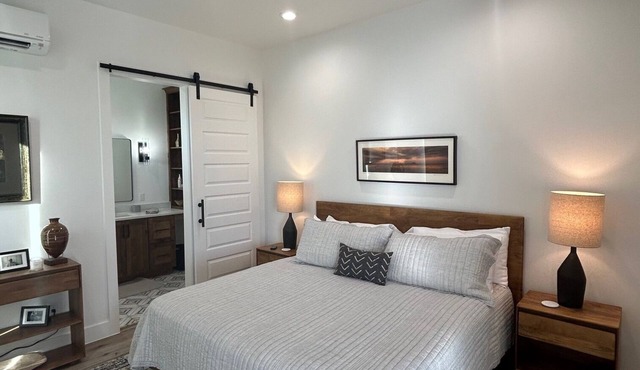 Come get away from the city in a new 2 bedroom farmhouse on 145 acres