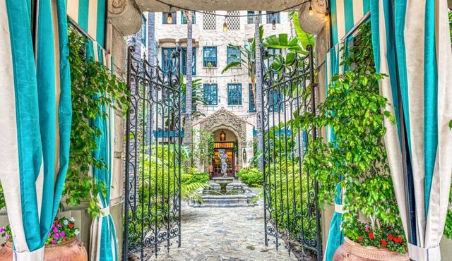 Come live where Bette Davis lived in our FURNISHED 2 bed 2 bath in Hancock Park!