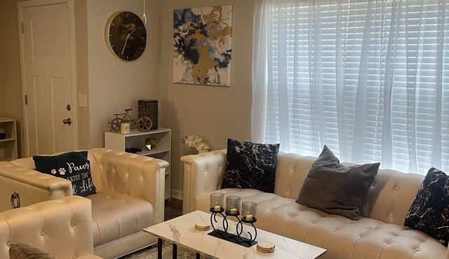 Come relax in a new part of town!