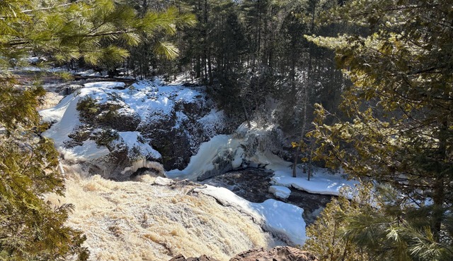 Come see the raging spring waterfalls just minutes away