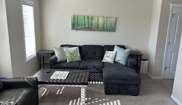 Come stay at a quiet room in a safe area in the south of Calgary. Must love dogs