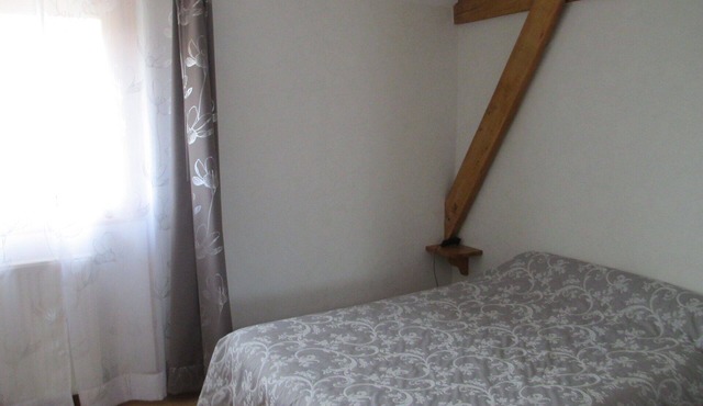 Comfortable guest room.