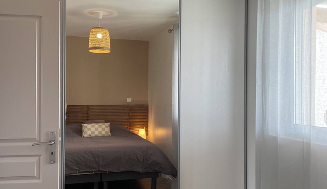 Comfort 10 min from the beach