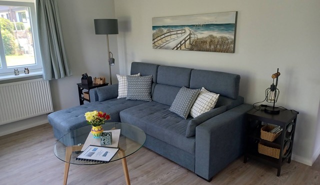 Comfort apartment NOORBLICK at Haddebyer Noor, up to 2 people, culture, hiking, cycling in Loopstedt bei Schleswig