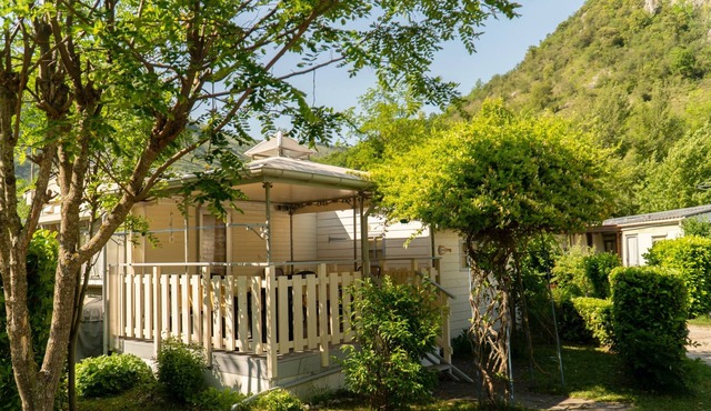 Comfortable mobile home - HEATING and COVERED TERRACE