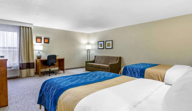 Comfort Inn Ottawa - Superior Queen Suite with Two Queen Beds - Non Smoking