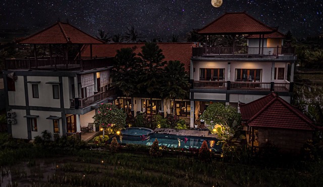 Comfort Private Room With Stunning Rice Field View