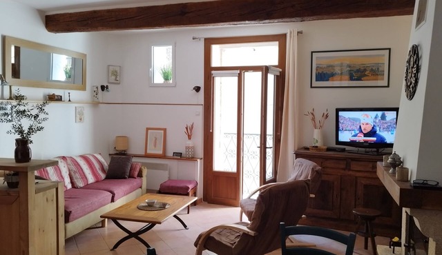 Comfortable village house with balcony