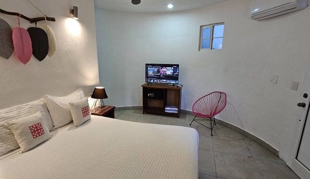 Comfortable 2 bedroom apartment 200 meters from the beach