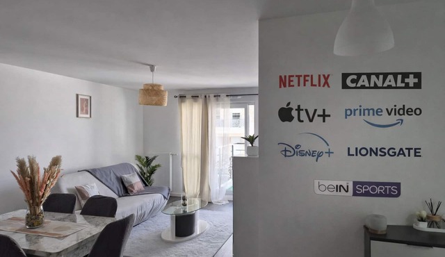 Comfortable 2-minute walk from the train station - Near CDG|ParisNord|StadeFrance|ParcExpo
