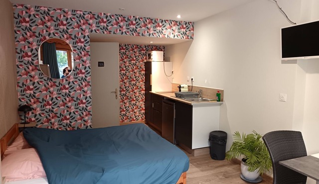 Comfortable 2-person studio