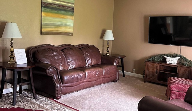 Comfortable 3 bedroom in nice quiet neighborhood.