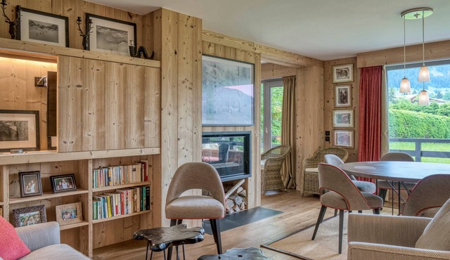 Comfortable 3-Bedroom Apartment in Megève Center with Wifi