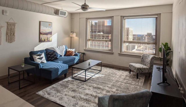 Comfortable and Clean Modern DT Wichita Apt with Full Kitchen