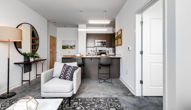Comfortable and sleek condo in great location!