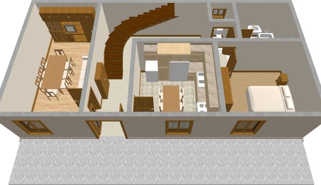 Comfortable and spacious apartment with terrace Lumbarda, Korčula (A-179-a)