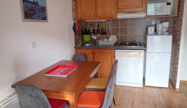 Comfortable apartment, 300m from slopes and shops, south-facing balcony, parking, pets allowed