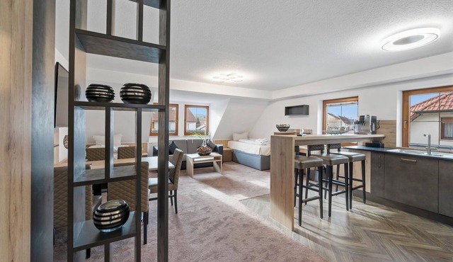 Comfortable apartment, 65sqm, 1 bedroom, max. 4 persons in Schömberg