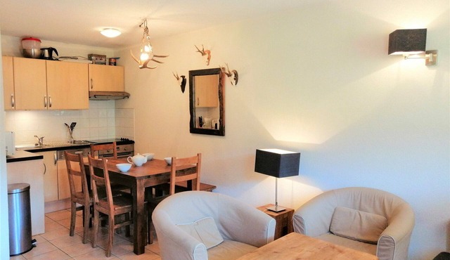 Comfortable apartment near slopes with balcony and Wi-Fi