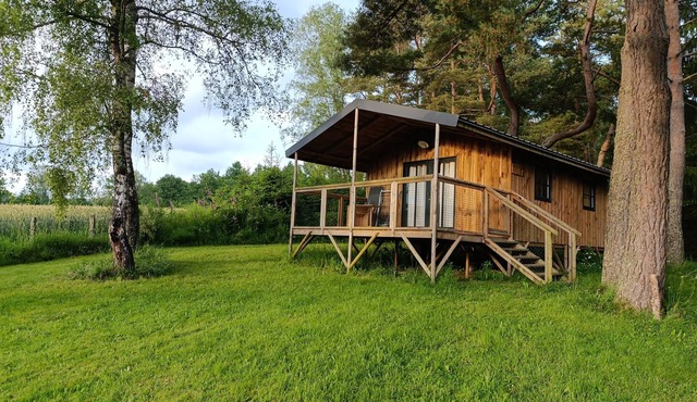Comfortable chalet on stilts